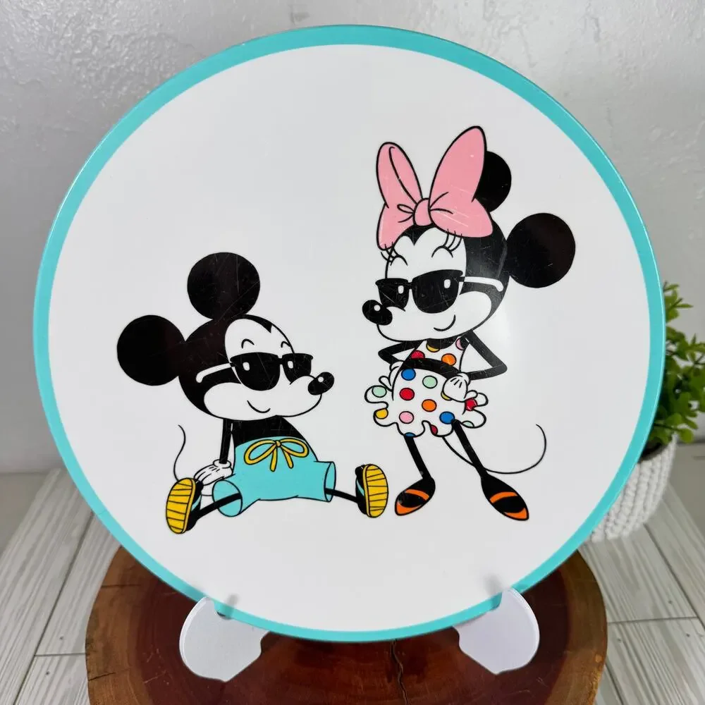 Vintage Disney Mickey Mouse and Minnie Mouse 10.5